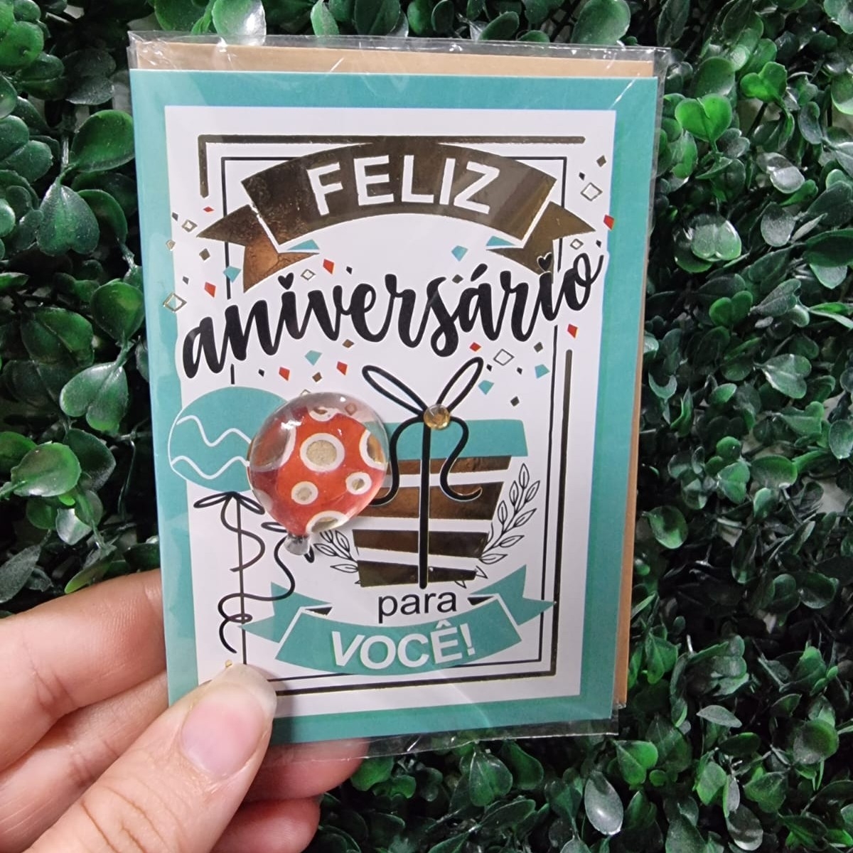 CARTÃO P -Feliz Aniversário pra você!