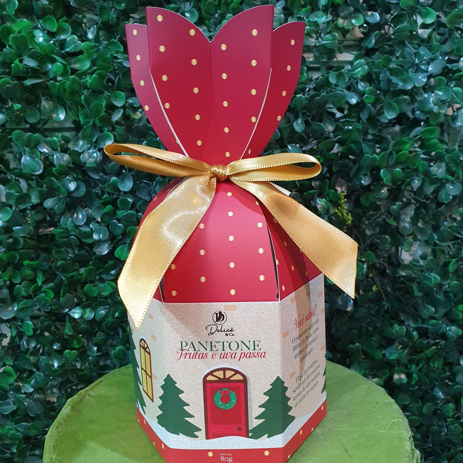 Panetone - Frutas e uva passa