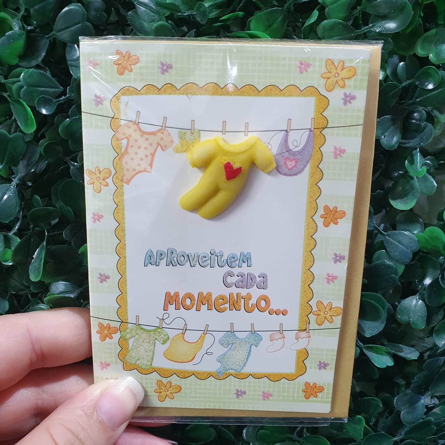 Cartão P- Aproveite cada momento