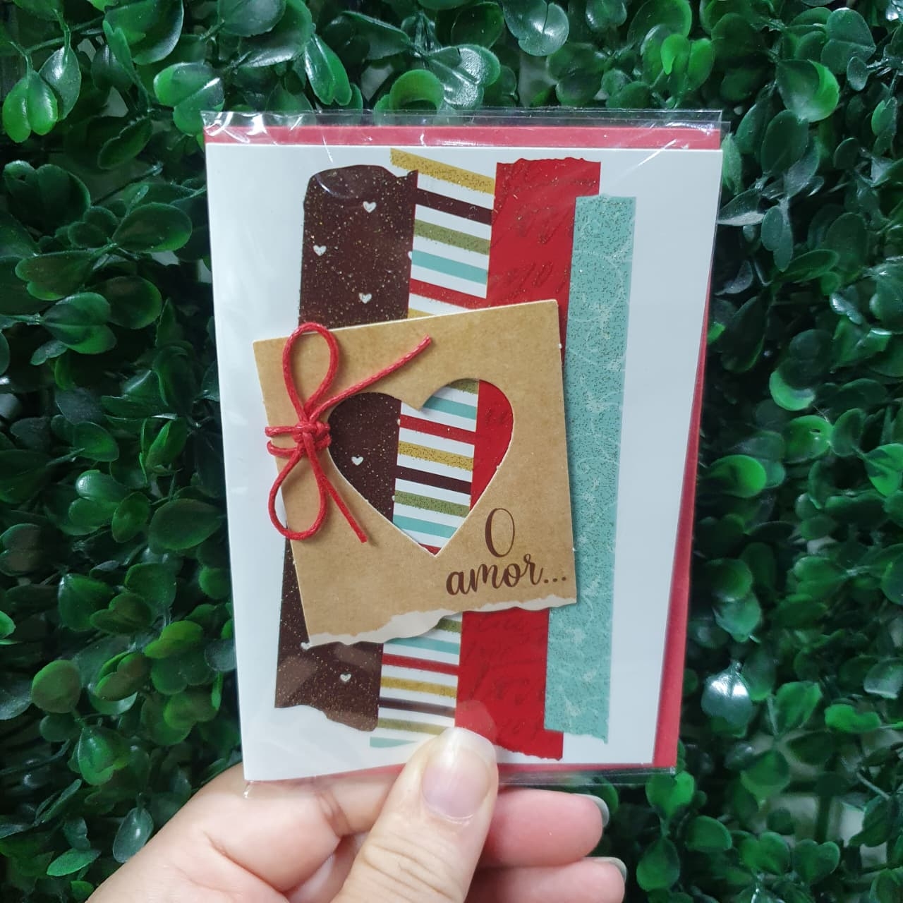 Cartão P- Desejo pra nós o melhor da vida