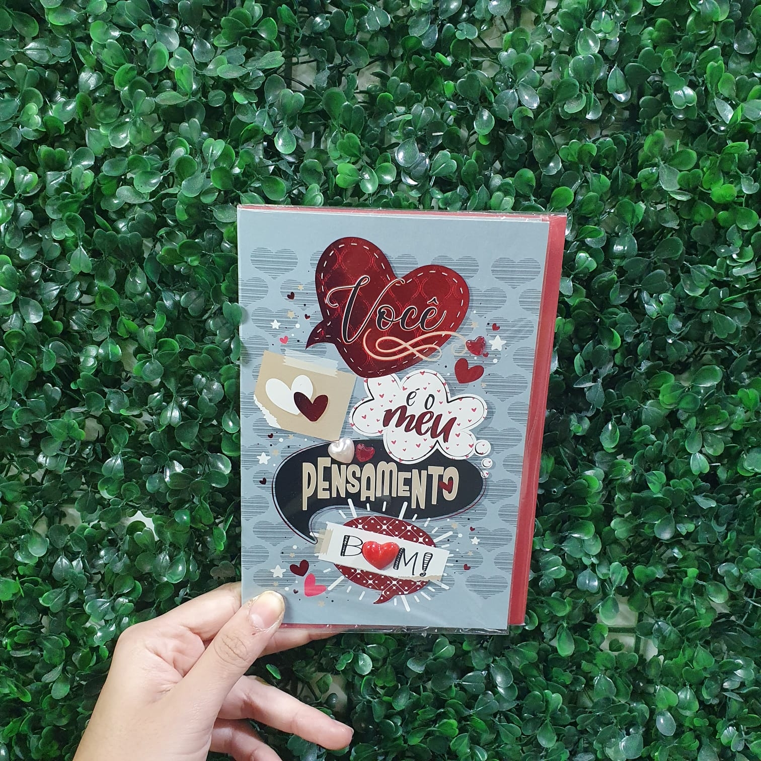 Cartão G -Você é o meu pensamento