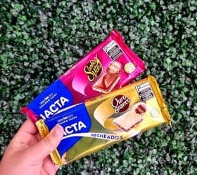 Barras Lacta - Sonho de valsa ou ouro branco