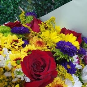 Buque de flores do campo - Médio